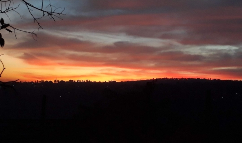 Sunset on the Hills